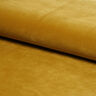Bekledingsstof Fluweel – mosterd,  thumbnail number 1