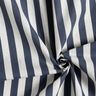 Katoenen stof Cretonne maritieme streep – zwart blauw/licht taupe,  thumbnail number 3