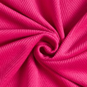 Mantelstof brede visgraat – intens roze, 
