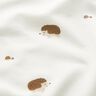 Katoenjersey vrolijke egels – ecru,  thumbnail number 2