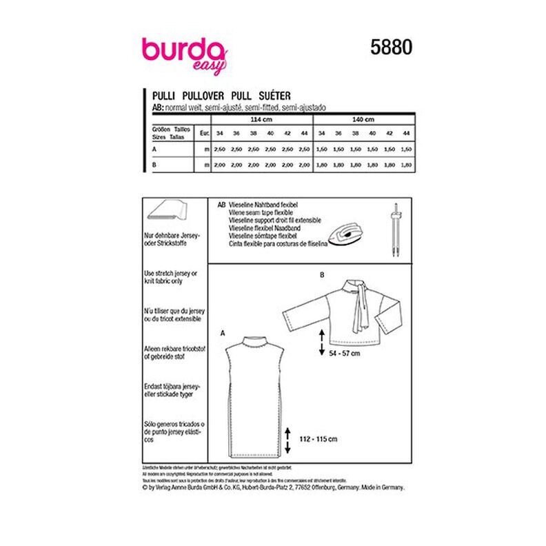 Stoppen | Burda 5880 | 34-44,  image number 9