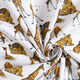 Katoenpopeline Digitaal printen Aquarel print giraffen | STENZO – wit,  thumbnail number 3