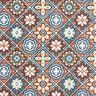 Gecoate katoen artistieke tegels – terracotta/salie,  thumbnail number 1