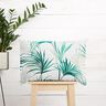 Decostof Panama Palmtak – wit/smaragdgroen,  thumbnail number 6