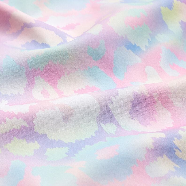 Softshell Luipaardprint regenboog &ndash; pastellila,  image number 2