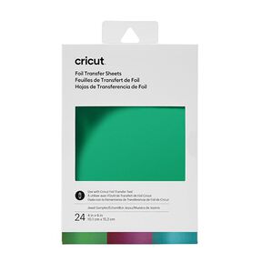 Cricut transferfolie Jewel [ 10,1 x 15,2 cm | 24 Stuk ], 