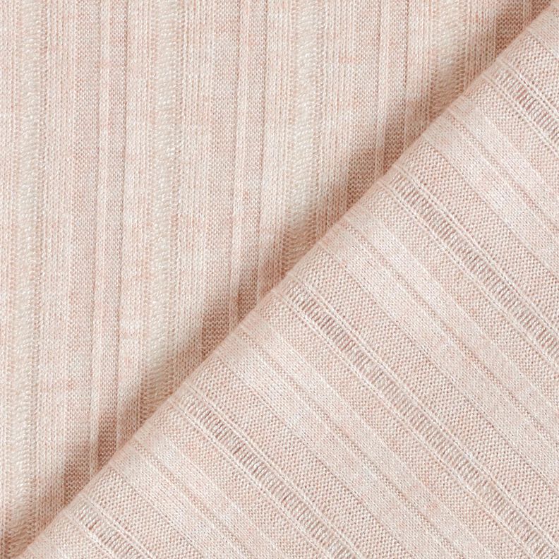 Tricot effen – roos,  image number 5
