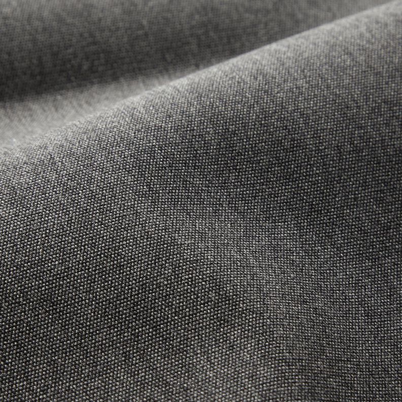 Outdoorstof Canvas Effen Mix – donkergrijs,  image number 1