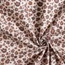 Katoenen stof Cretonne grote luipaardvlekken – middelbruin/lichtbeige,  thumbnail number 3