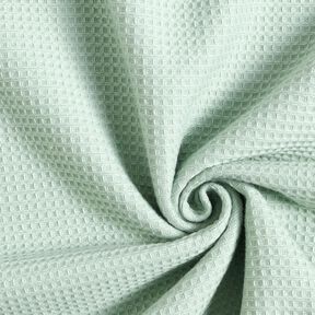 Badstof/Wafelpiqué Effen – licht mint, 