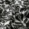 Jacquard jersey ornamenten – zilver metallic/zwart,  thumbnail number 2