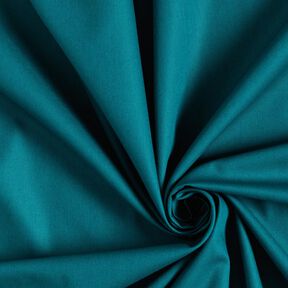 Katoenpopeline Effen – blauwe spar, 