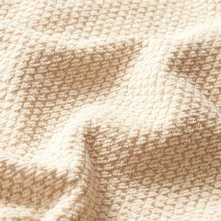 Badstof Structuur – lichtbeige, 