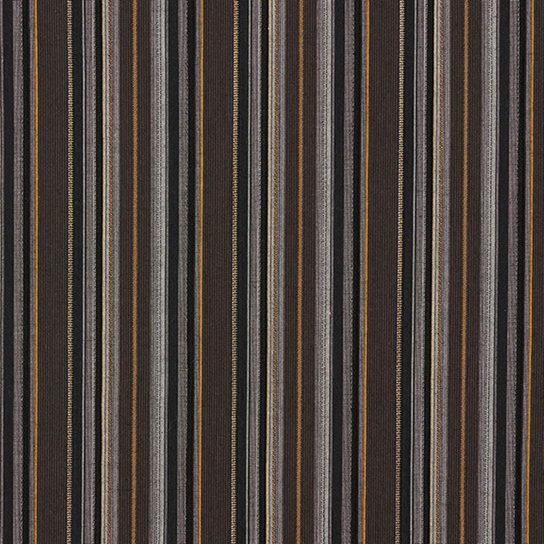 Katoenmix strepen – zwartbruin,  image number 1