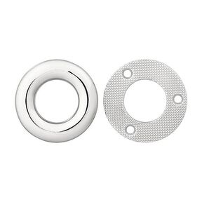 Metalen oogje – zilver metalen, 