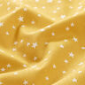 Katoenpopeline Onregelmatige sterren – mosterd,  thumbnail number 2