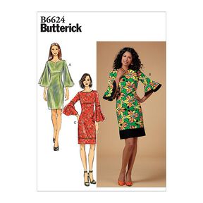 Jurk | Butterick 6624 | 44-50, 