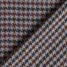 Mantelstof Wolmix kleine pied-de-poule – merlot/zilver,  thumbnail number 4