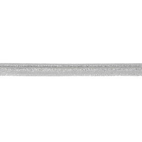 Paspelband Metallic [10 mm] – zilver metallic, 