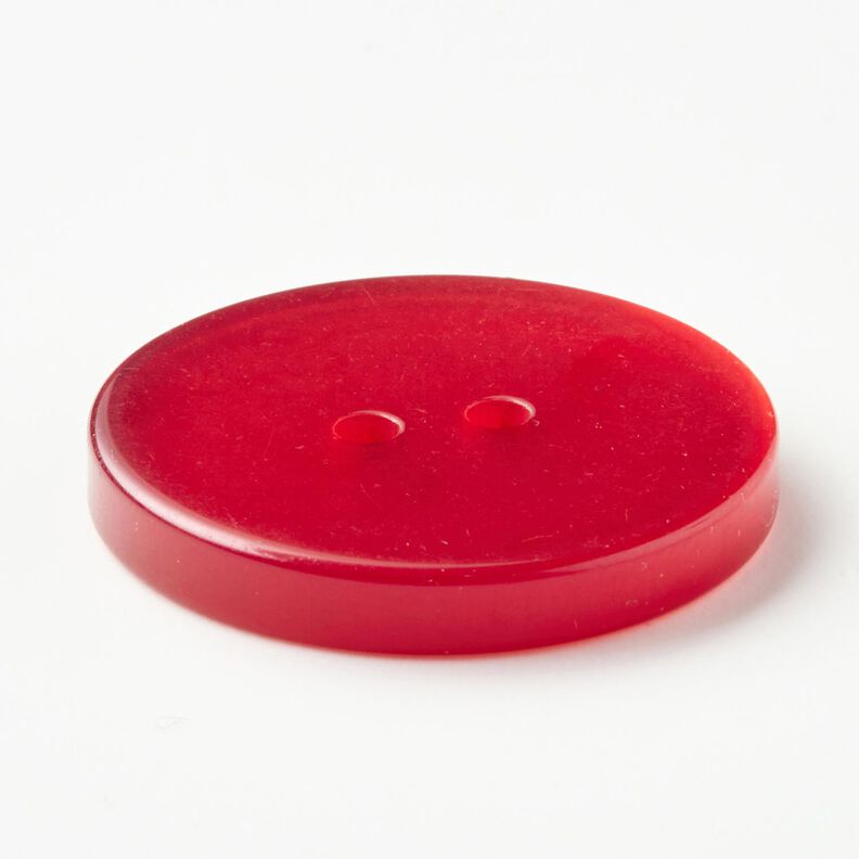 2-gats knoop glanzend [Ø 25 mm] – chili,  image number 3