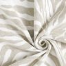 Bekledingsstof Jacquard Zebra – anemoon/natuur,  thumbnail number 3