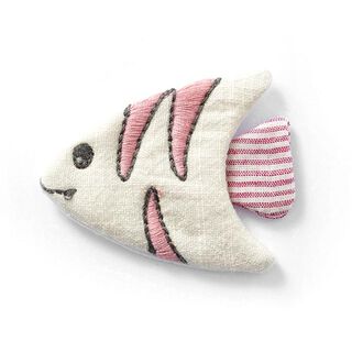 Applicatie vis – anemoon/roze, 