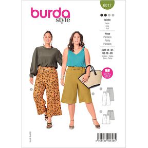 Broek | Burda 6017 | 44–54, 