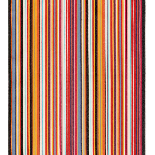 Outdoor Ligstoel stof Lengtestrepen, 44 cm – rood, image number 1