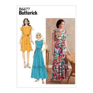 Jurk, Butterick B6677 | 40-48, 
