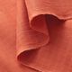 Mousseline/dubbel gehaakte stoffen Vakjes Doubleface – terracotta,  thumbnail number 3