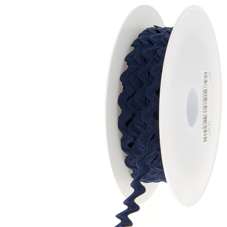 Gekartelde vlecht [12 mm] – marineblauw,  image number 3
