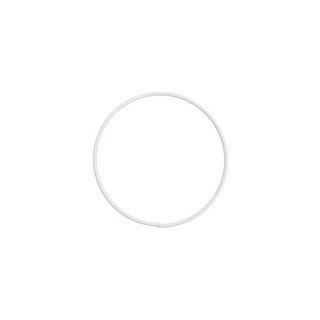 Metalen ring [ Ø 10 cm ] | Rico Design – wit, 