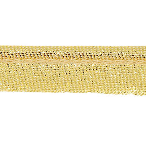 Paspelband Metallic [10 mm] – goud metallic, 