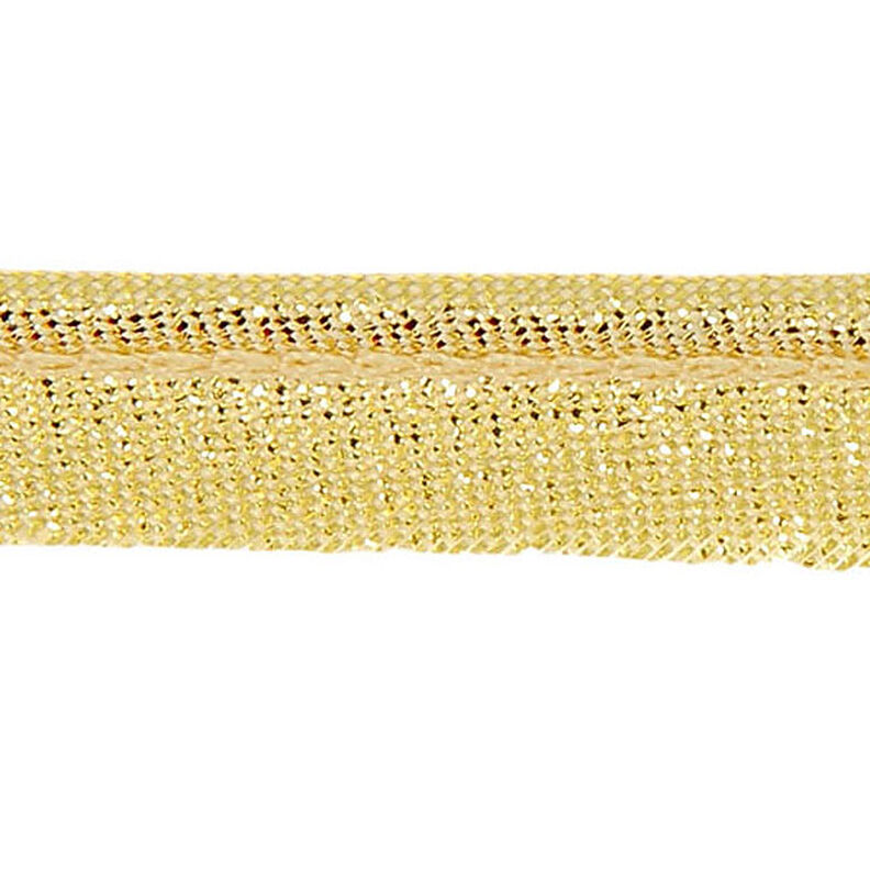 Paspelband Metallic [10 mm] – goud metallic,  image number 2