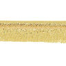 Paspelband Metallic [10 mm] – goud metallic,  thumbnail number 2