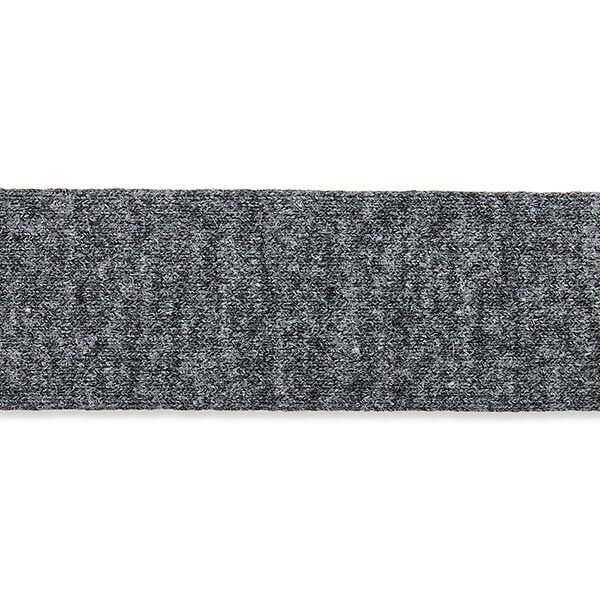 Jersey schuine band gemêleerd - grijs, image number 2