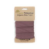 Biasband Biologische katoenjersey [3 m | 20 mm] – aubergine,  thumbnail number 1