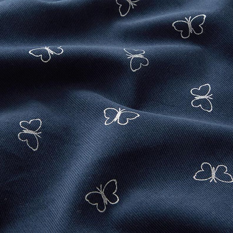 Babyrib glittervlinders – marineblauw,  image number 2