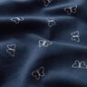 Babyrib glittervlinders – marineblauw,  thumbnail number 2