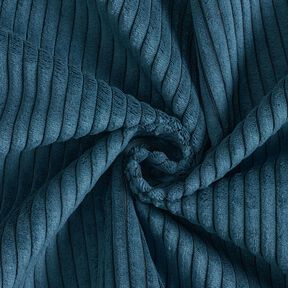 Bekledingsstof zacht corduroy – nachtblauw, 