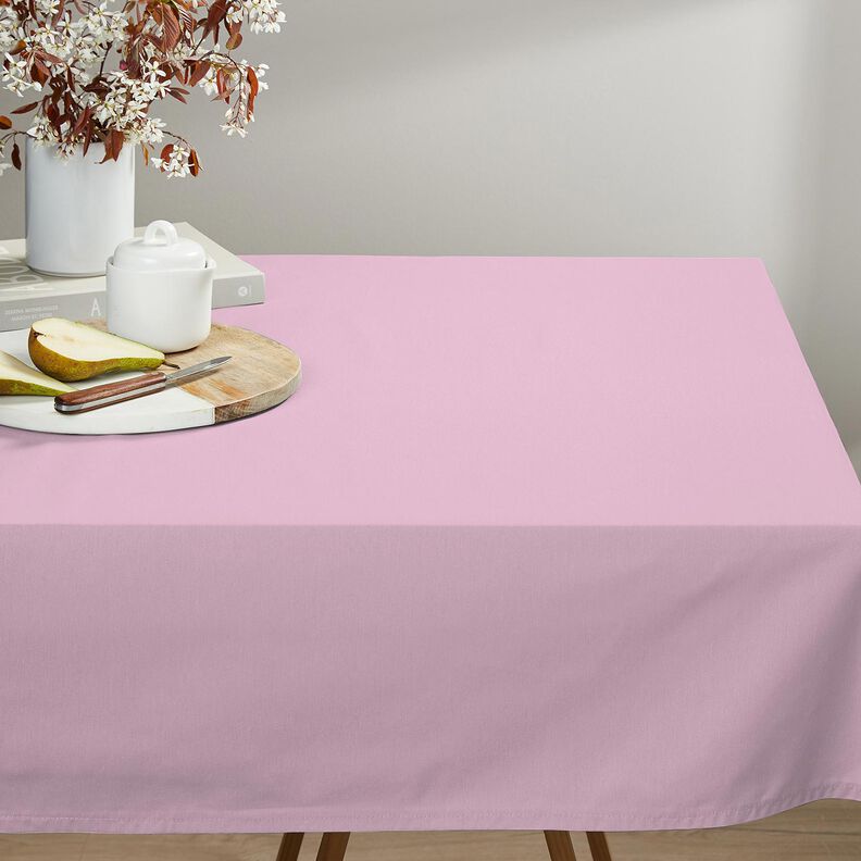 Puur linnen zwaar Effen – pastelviolet, image number 7