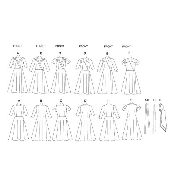 Jurk, Butterick 5030|34 - 40, image number 10