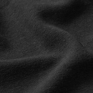 Alpenfleece Knuffelsweat Effen – zwart, 