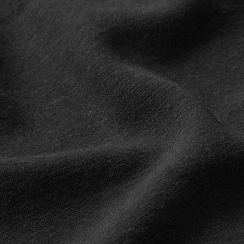 Alpenfleece Knuffelsweat Effen – zwart,  image number 3
