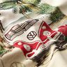 Decostof Gobelinstuk VW Bulli – natuur/rood,  thumbnail number 3