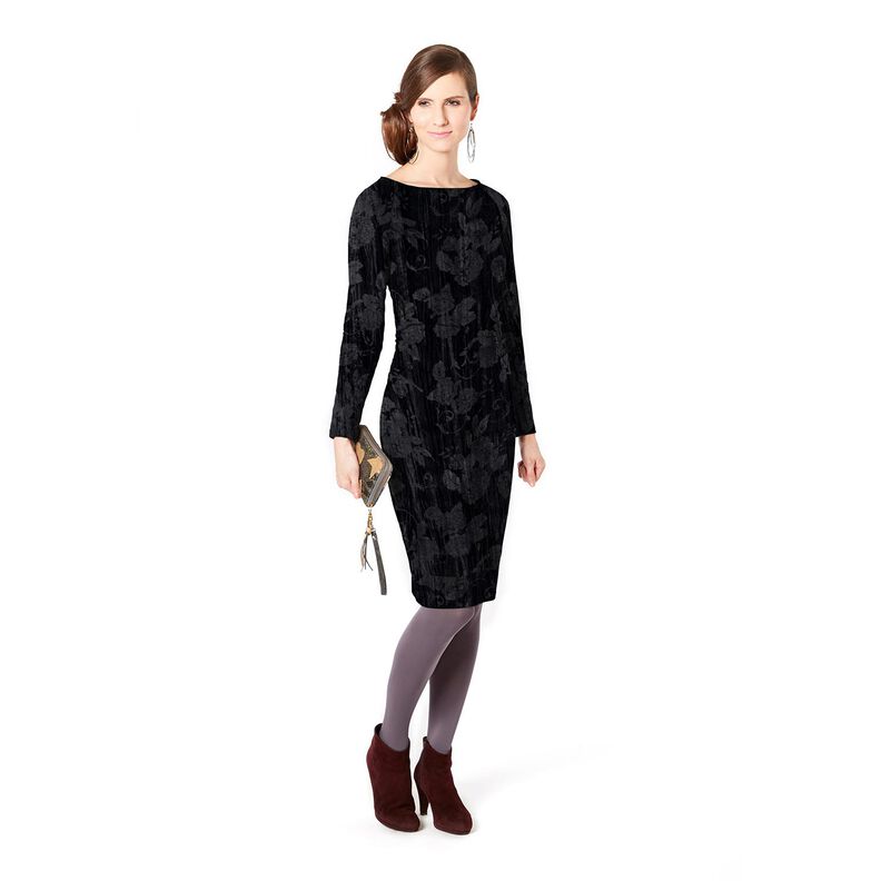 Crash fluweel chrysant – zwart,  image number 5