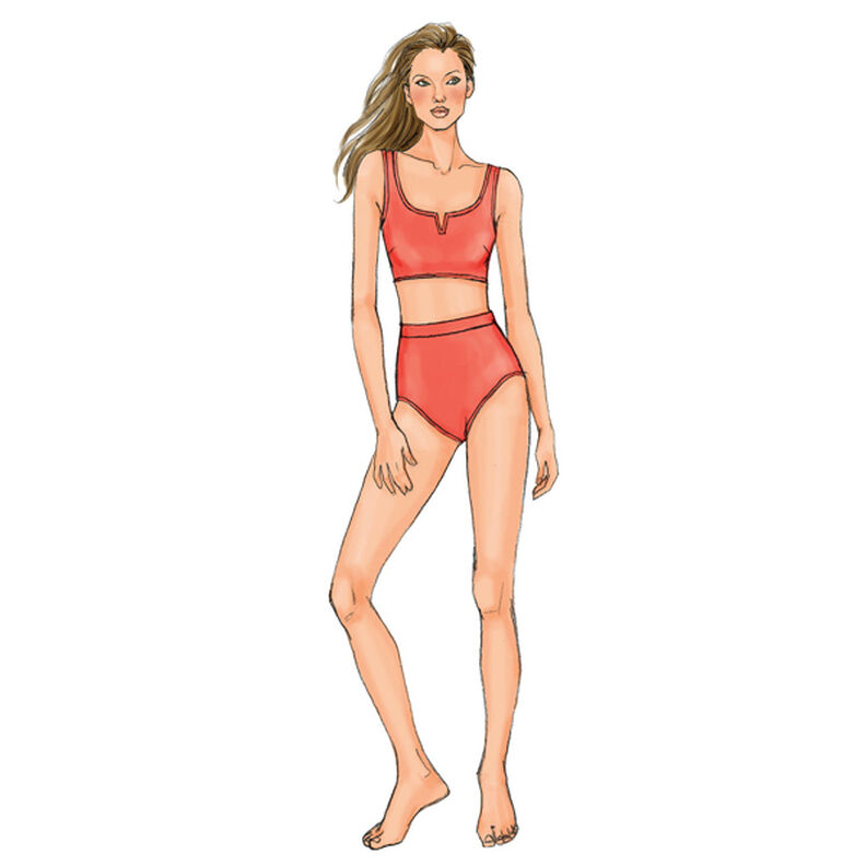 Bikini|badpak, Butterick 4526|40 - 46,  image number 4