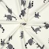 Katoenjersey Wasberen Digitaal printen | Poppy Fabrics – ecru,  thumbnail number 3