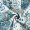 Decostof Canvas oosterse bloemenornamenten 280 cm – wit/blauw,  thumbnail number 3