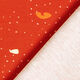GOTS Katoenjersey Terrazzo | Tula – terracotta/oranje,  thumbnail number 4